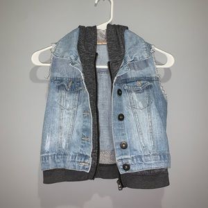 a jean jacket